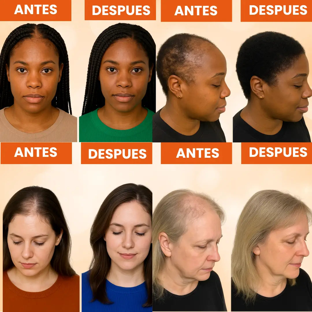 HELYORATTY™ SET DE BATANA (4 EN 1) DETIENE LA CAIDA Y  RECUPERA EL CRECIMIENTO EN 4 SEMANAS
