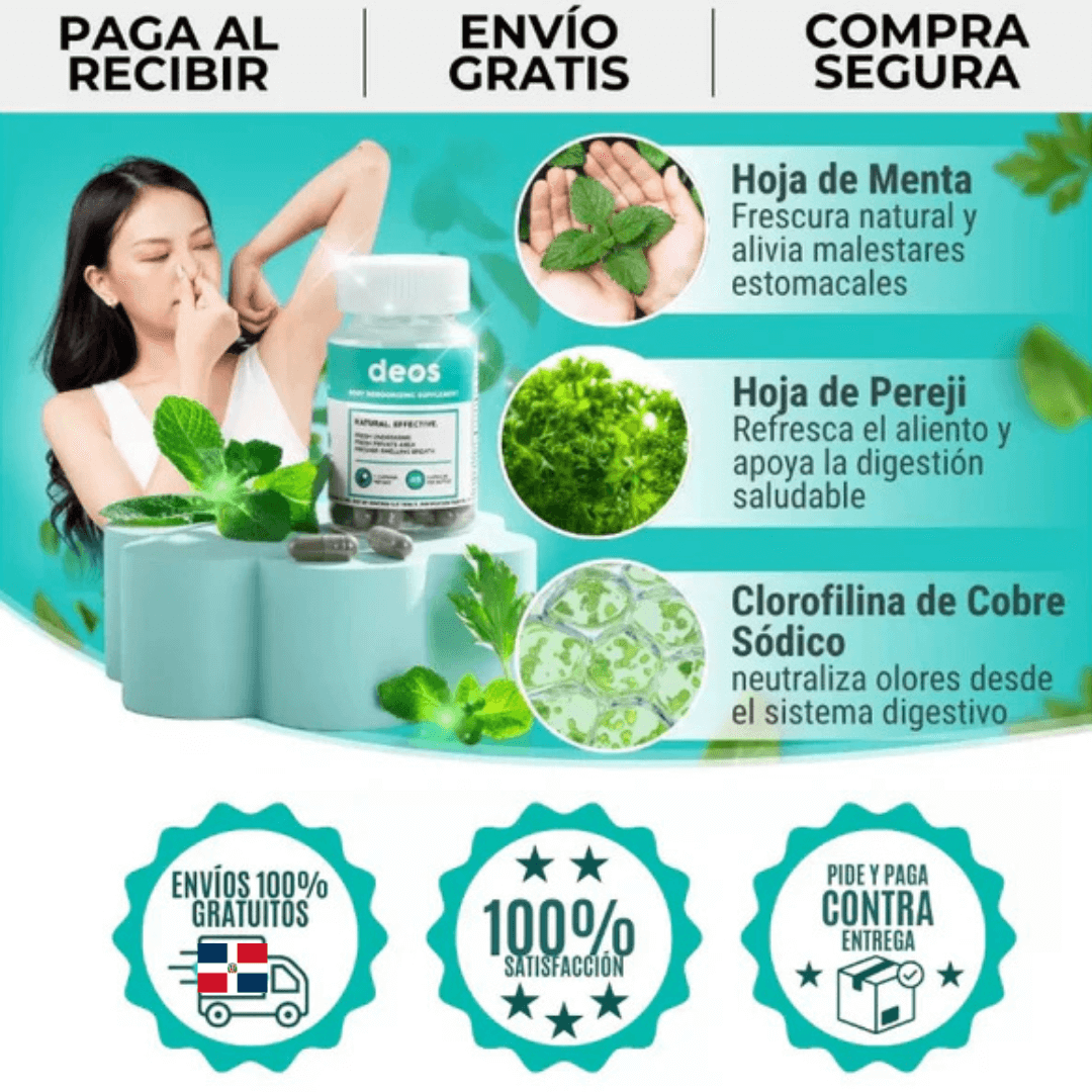 DEOS - Desodorante Corporal 100% Natural