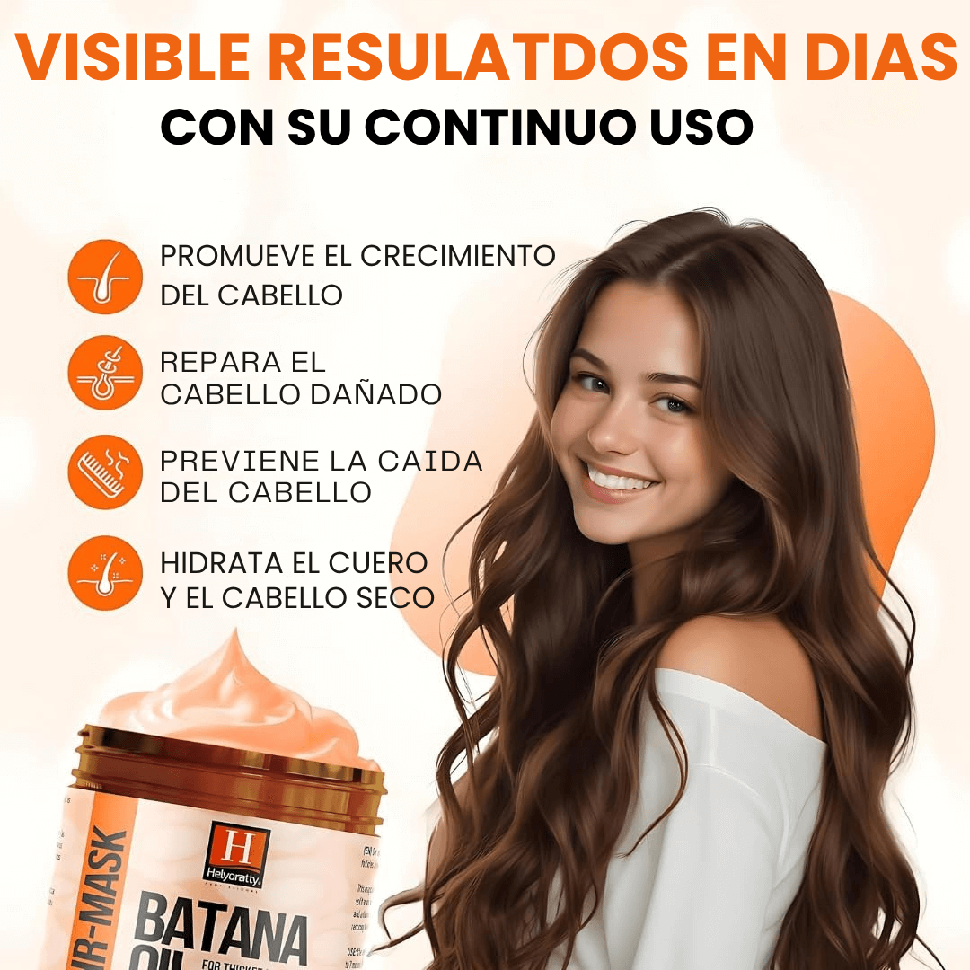 HELYORATTY™ SET DE BATANA (4 EN 1) DETIENE LA CAIDA Y  RECUPERA EL CRECIMIENTO EN 4 SEMANAS
