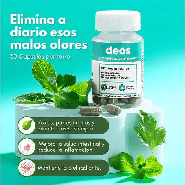 DEOS - Desodorante Corporal 100% Natural