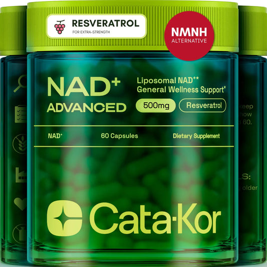CATA-KOR Suplemento de NAD+ liposomal con resveratrol