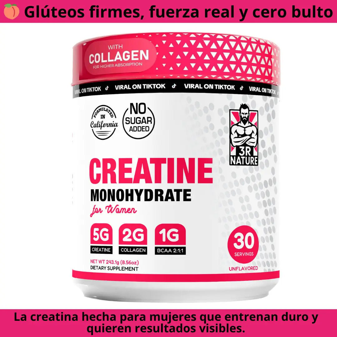 CREATINA MONOHIDRATADA PARA MUJERES