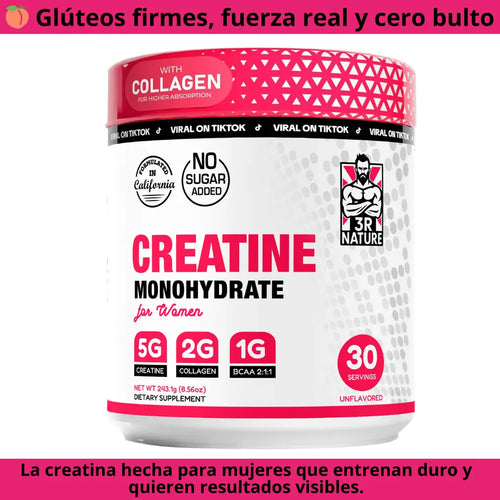 CREATINA MONOHIDRATADA PARA MUJERES