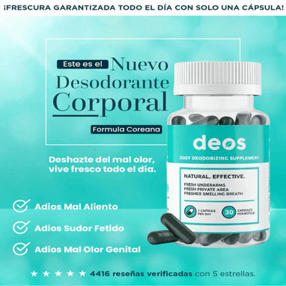 DEOS - Desodorante Corporal 100% Natural