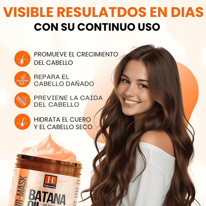 HELYORATTY™ SET DE BATANA (4 EN 1) DETIENE LA CAIDA Y  RECUPERA EL CRECIMIENTO EN 4 SEMANAS