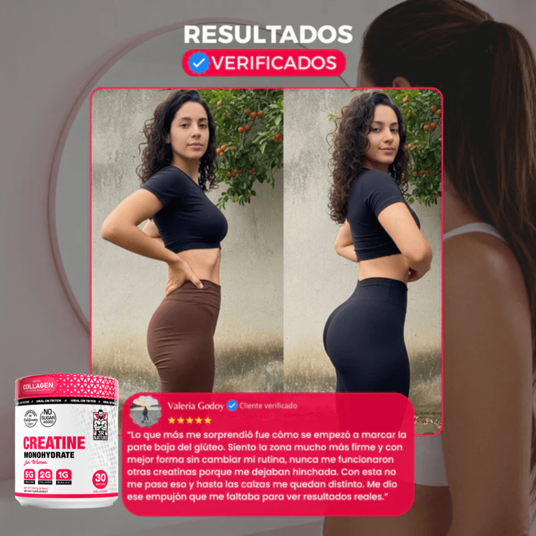 CREATINA MONOHIDRATADA PARA MUJERES