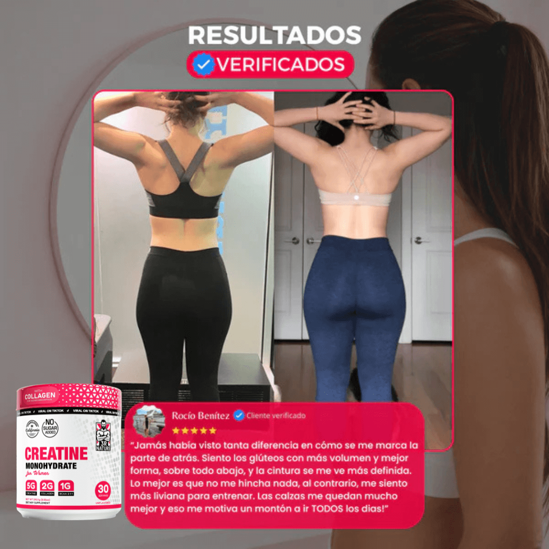 CREATINA MONOHIDRATADA PARA MUJERES