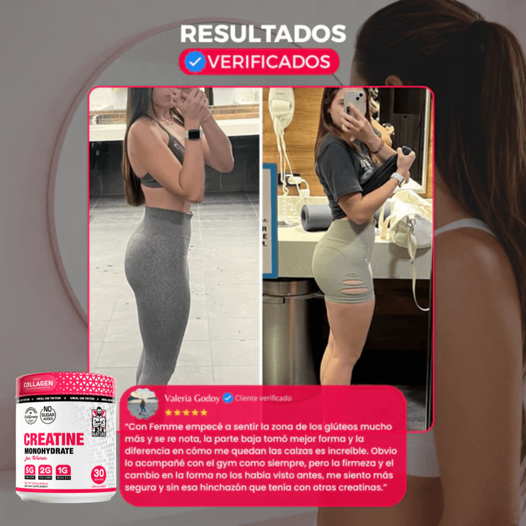 CREATINA MONOHIDRATADA PARA MUJERES